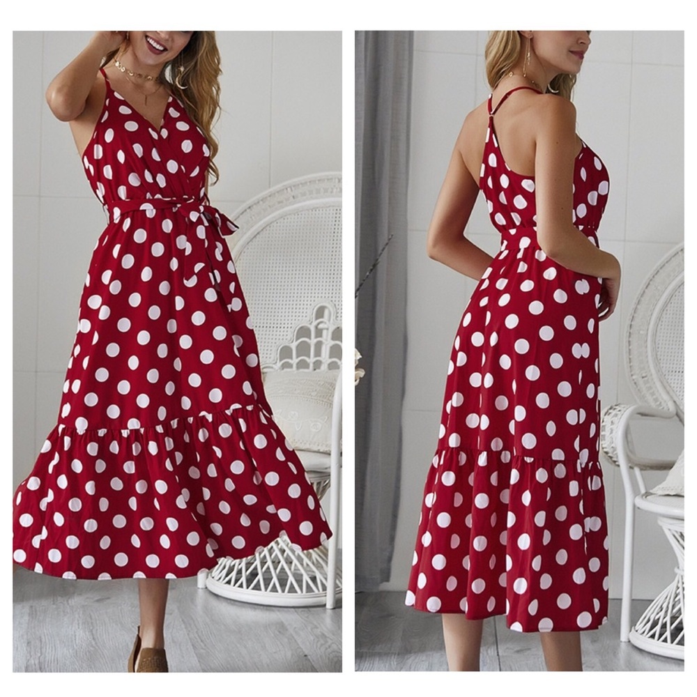 Polka Dot Midi - Picture 3 of 5